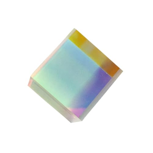 MAGICLULU Rgb Dispersionsprisma Aus Optischem Für Physikunterricht Kunstdekoration Kinderintelligenzspielzeug Lichtbrechungserfahrungen von MAGICLULU