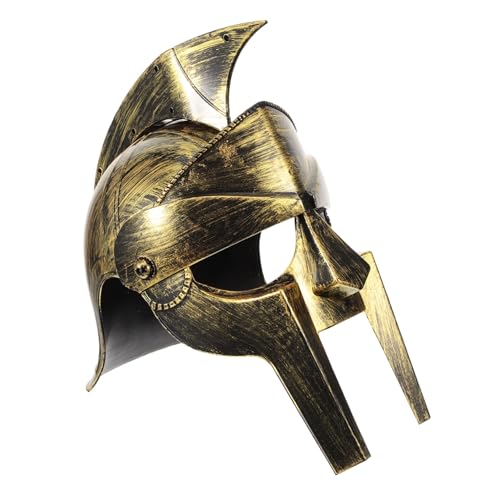 MAGICLULU Römischer Soldatenhelm Für Gladiatorkostüm Herren Partyhut Karneval Foto Requisite von MAGICLULU