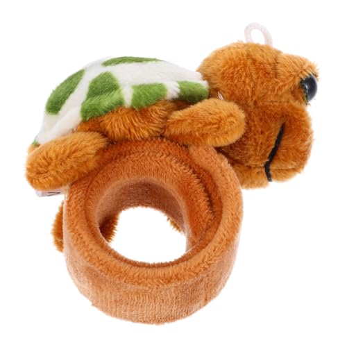 MAGICLULU Schildkröte Plüsch Slap Armband Langlebig Und Hautfreundlich Partyzubehör Für Cartoon Design Für Spiel Und Spaß Mitbringsel Für Geburtstagsfeiern von MAGICLULU