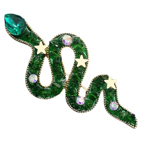 MAGICLULU Schlangenbrosche Armbänder Lustige Anstecknadel Broschen Für Frauen Vintage Brosche Kostüm Halloween Party Perlen Vintage Anstecknadeln Ohrstecker Halloween von MAGICLULU