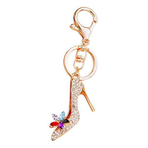 MAGICLULU Schlüsselanhänger Mit Hohen Absätzen Schlüsselbund Silber Trendiger Damen-schlüsselanhänger Dekorativer Schuh-schlüsselanhänger Strass-schuh-schlüsselanhänger Tasche Charme Metall MAGICLULU Schlüsselanhänger Mit Hohen Absätzen Schlüsselbund Silber Trendiger Damen-schlüsselanhänger Dekorativer Schuh-schlüsselanhänger Strass-schuh-schlüsselanhänger Tasche Charme Metall von MAGICLULU