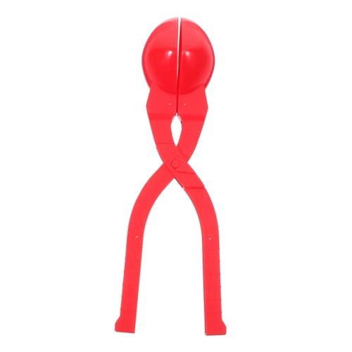 MAGICLULU Schneeball- Outdoor Schneeballhersteller Schneeclip -Werkzeug Schneeklammer Schneeschaufel-Clip Schneeballmacher Strandspielzeug-Clip Plastik rot MAGICLULU Schneeball- Outdoor Schneeballhersteller Schneeclip -Werkzeug Schneeklammer Schneeschaufel-Clip Schneeballmacher Strandspielzeug-Clip Plastik rot von MAGICLULU