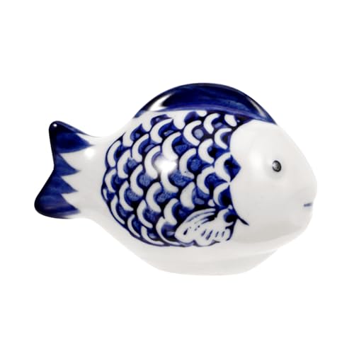 MAGICLULU Schwimmende Fischornamente aus Keramik künstlicher Fisch kleine Fischfigur Tank Living Room Decoration wohnzimmerdeko Dekorative Aquarium-Fischstatue Aquarium-Fisch-Statue- von MAGICLULU