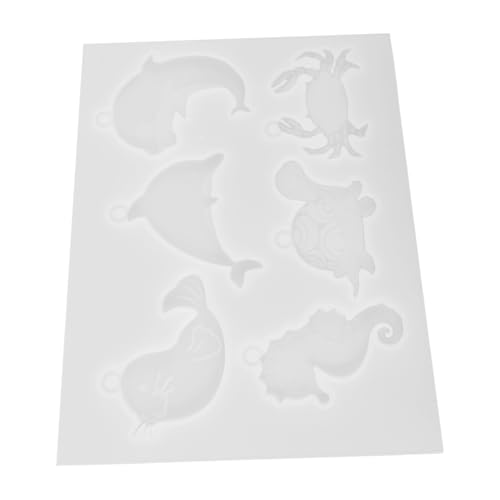 MAGICLULU Silikonform Für DIY Schlüsselanhänger Flexible Silikonform Für Tiere Wiederverwendbar Und Langlebig Für Kreative Und Schmuckherstellung von MAGICLULU