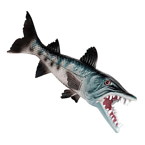 MAGICLULU Simuliertes Wolf -fischmodell Spielzeugdekor Fischaquariumdekor Dekorationen Für Aquarienfische -Aquarium Ozeantiere -Aquarium- Plastik MAGICLULU Simuliertes Wolf -fischmodell Spielzeugdekor Fischaquariumdekor Dekorationen Für Aquarienfische -Aquarium Ozeantiere -Aquarium- Plastik von MAGICLULU