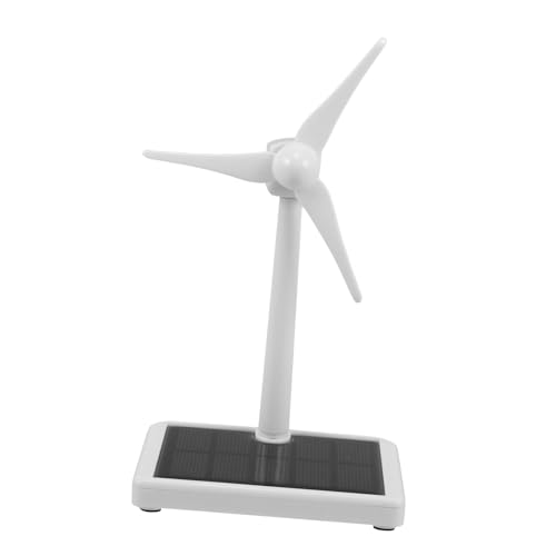 MAGICLULU Solarbetriebene Modell Lehrmittel Für Interaktive Windkraftanlage Für Experimente Skulptur Naturwissenschaftlichem MAGICLULU Solarbetriebene Modell Lehrmittel Für Interaktive Windkraftanlage Für Experimente Skulptur Naturwissenschaftlichem von MAGICLULU