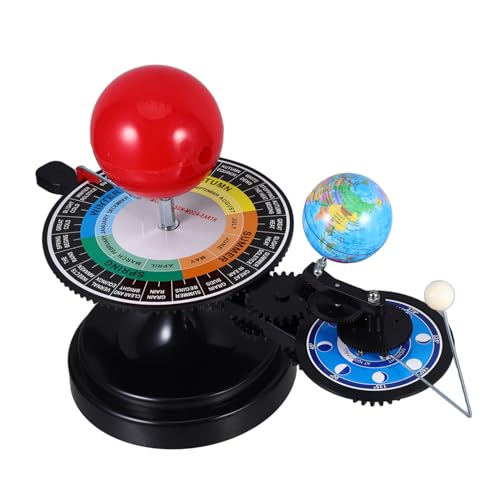 MAGICLULU Sonne und Mond sonnensystem modell Wissenschaftliches Experimentierset Planetenmodell des Sonnensystems Sonnensystem für Kinderprojekt Solarmechanische Spielsachen Plastik von MAGICLULU