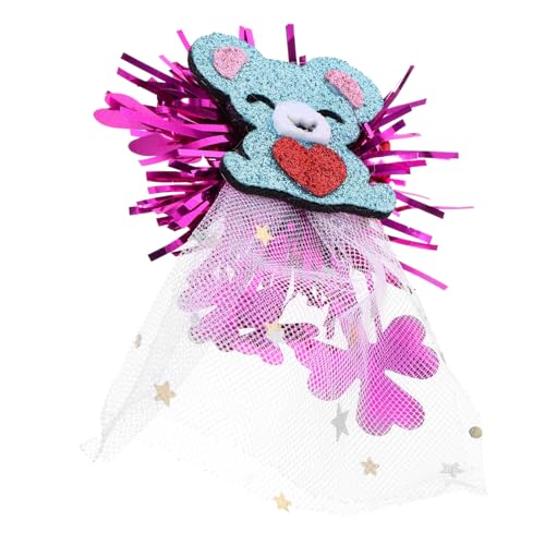 MAGICLULU Valentinstag Haarklammer Herzform Glitzer Pailletten Haarspange Cartoon Damen Haarschmuck für Hochzeit Party und Alltag Geeignet von MAGICLULU