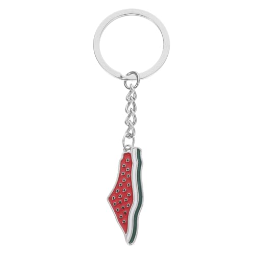 MAGICLULU Wassermelonen-schlüsselanhänger Halter Tasche Geldbeutel Dekoriert Zubehör Klein Dekorationen Süßer Schlüsselanhänger Thematisiert Geldbörsen Charme Party Zinklegierung Silver von MAGICLULU