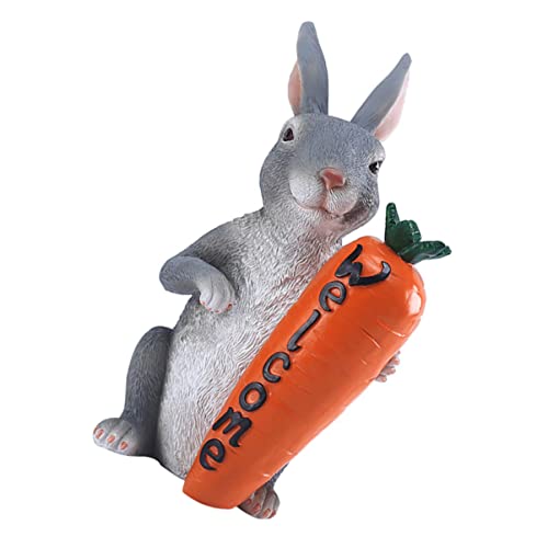 MAGICLULU Willkommens Kaninchen Ornament Flamingo Gartenornament Ornamente Tortenaufsätze Bär Gartenornament Et Gartenornament Figur Beileid Outdoor Ornament Dekoration MAGICLULU Willkommens Kaninchen Ornament Flamingo Gartenornament Ornamente Tortenaufsätze Bär Gartenornament Et Gartenornament Figur Beileid Outdoor Ornament Dekoration von MAGICLULU