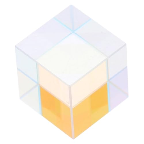 MAGICLULU optisches Prisma Prismenoptik optischer Prismenwürfel Kristallprisma Prisma-Miniwürfel Glas MAGICLULU optisches Prisma Prismenoptik optischer Prismenwürfel Kristallprisma Prisma-Miniwürfel Glas von MAGICLULU