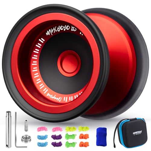 MAGICYOYO V13 Profi-JoJo - Responsives JoJo für Kinder & Unresponsives YoYo für Fortgeschrittene, Langlebiges Metall & PC-Hybrid-Design, Einfach für Finger-Spin-Tricks, Ideal für Anfänger & Experten MAGICYOYO V13 Profi-JoJo - Responsives JoJo für Kinder & Unresponsives YoYo für Fortgeschrittene, Langlebiges Metall & PC-Hybrid-Design, Einfach für Finger-Spin-Tricks, Ideal für Anfänger & Experten von MAGICYOYO
