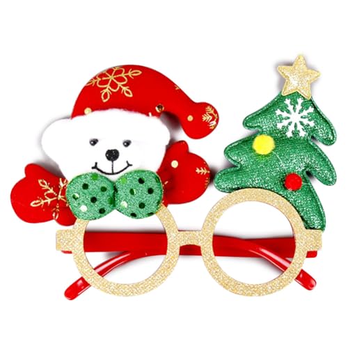MAGIMODAC Weihnachten Partybrillen Lustige Weihnachtsbrillen Dekorative Brillenrahmen Weihnachtsbrillen Xmas Foto Requisiten Party Brillen Weihnachtskugeln und Bär MAGIMODAC Weihnachten Partybrillen Lustige Weihnachtsbrillen Dekorative Brillenrahmen Weihnachtsbrillen Xmas Foto Requisiten Party Brillen Weihnachtskugeln und Bär von MAGIMODAC