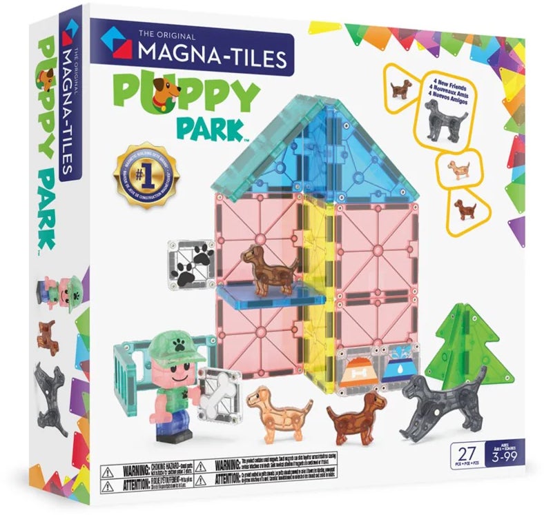 MAGNA-TILES Hundepark Magnetische Bauteile 27 Teile von MAGNA-TILES