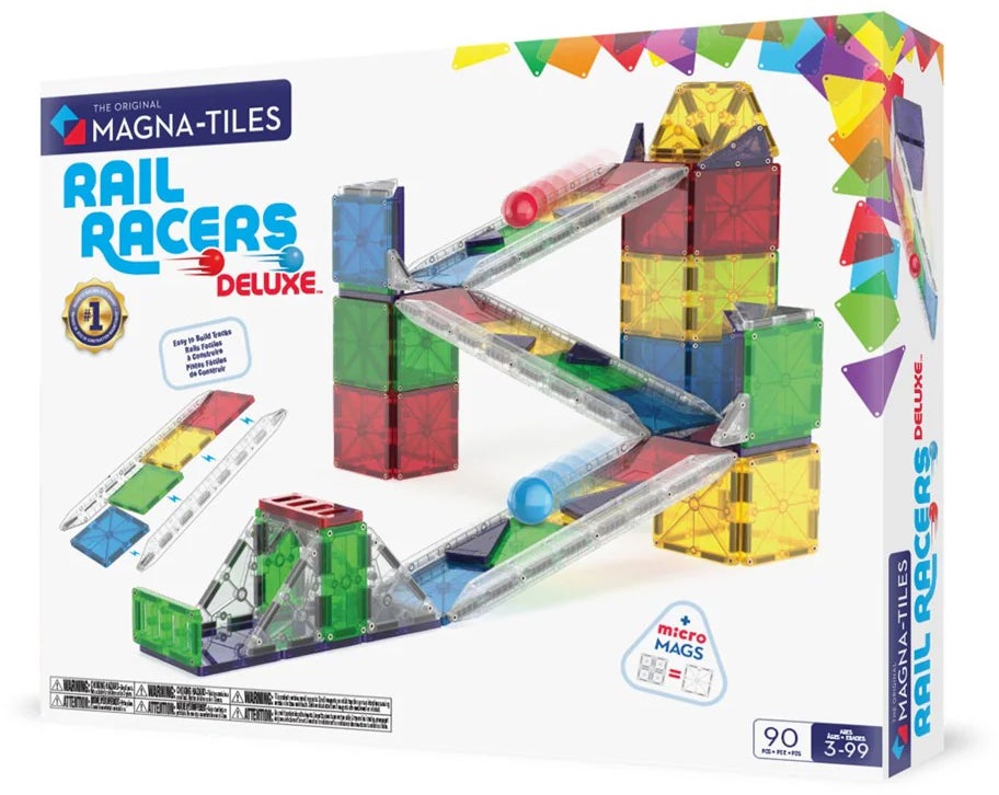 MAGNA-TILES Rail Racer Magnetische Bauteile 90 Teile MAGNA-TILES Rail Racer Magnetische Bauteile 90 Teile von MAGNA-TILES