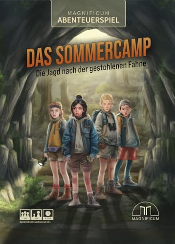 MAGNIFICUM Abenteuerspiel: Das Sommercamp - Die Jagd nach der gestohlenen Fahne, Rätselspiel, Escape Room Spiel, Krimispiel, Familienspiel, Kinderspiel ab 10 Jahre von MAGNIFICUM