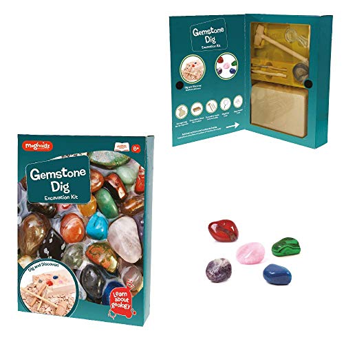 MAGNOIDZ Geologie-Edelstein-Ausgrabungs-Kit MAGNOIDZ Geologie-Edelstein-Ausgrabungs-Kit von MAGNOIDZ