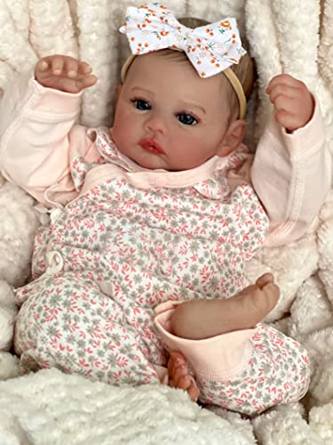 MAIHAO Reborn Babys mädchen silikon Puppe lebensechte 50cm Puppen wie echtes Toddler babypuppen realistische Dolls Junge günstig 20zoll von MAIHAO