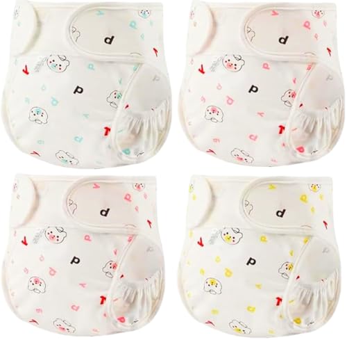 Reborn Babypuppen Windeln Puppenkleidung für 17–24 Zoll große Neugeborenen-Babypuppen wiederverwendbar Verstellbarer Klettverschluss 4-teiliges süßes Bären-Outfit-Zubehör Reborn Babypuppen Windeln Puppenkleidung für 17–24 Zoll große Neugeborenen-Babypuppen wiederverwendbar Verstellbarer Klettverschluss 4-teiliges süßes Bären-Outfit-Zubehör von MAIHAO