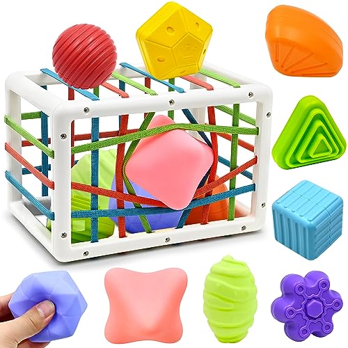 Montessori Baby Spielzeug ab 1 Jahr, Motorikspielzeug Feinmotorische Fähigkeiten Vorschule Lerngeschenk, 9 Stück Bunte Formsortierer für Kleinkinder Mädchen Junge 1 2 3 Jahre alt Montessori Baby Spielzeug ab 1 Jahr, Motorikspielzeug Feinmotorische Fähigkeiten Vorschule Lerngeschenk, 9 Stück Bunte Formsortierer für Kleinkinder Mädchen Junge 1 2 3 Jahre alt von Mailesi