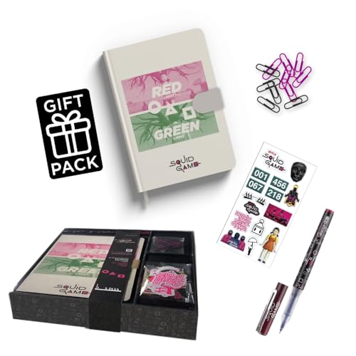 MAIN PAPER Squid Game-Schreibwaren-Geschenkset von MAIN PAPER