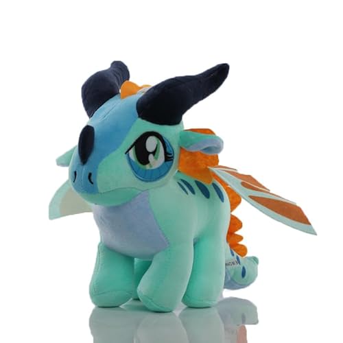 20 cm großes Plüschtier „Wings of Fire Dragon“, weiche RainWing Dragon-Plüschtiere, Pterosaurier-Plüschtiere, Fliegende Drachen-Plüschfiguren-Kissen für Kinder, Jungen, Mädchen und Fans von MAIPAI