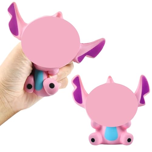 Squeeze Spielzeug, Squishy Spielzeug, Stress Spielzeug, Squishy Squeeze Toys, Anti Stress Toy, Stress Squeeze Spielzeug, Cartoon Antistress Spielzeug, Partygeschenke für Kinder (Rosa) von MAIROX