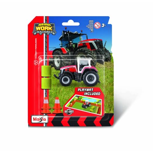 Maisto - 1/72 Fresh Metal Farm – Traktor mit Zubehör, Fendt/Massey Fergusson/NH Sortiment Maisto - 1/72 Fresh Metal Farm – Traktor mit Zubehör, Fendt/Massey Fergusson/NH Sortiment von Maisto