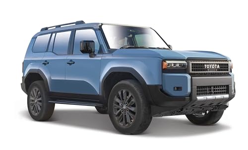 Maisto - Toyota Land Cruiser 2024 Maßstab 1:24, Diecast-Modell mit Motorhaube und Türen zum Öffnen, Toyota-Lizenz, Realistische Details, Zufällig, Alter 3+ Maisto - Toyota Land Cruiser 2024 Maßstab 1:24, Diecast-Modell mit Motorhaube und Türen zum Öffnen, Toyota-Lizenz, Realistische Details, Zufällig, Alter 3+ von MAISTO