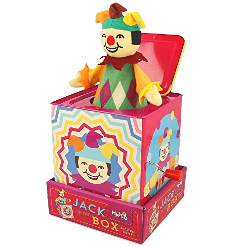 Majigg WD211 Clown Jack in The Box Spielzeug, Verschiedene, S von Keycraft