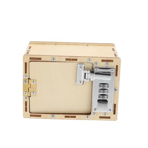 MAJORMENCH 1 Satz DIY Holz Passwortbox Kreatives Bastelmaterial für Handwerksspielzeug Logischem und Geschicklichkeit Sichere und Langlebige Lockbox für Unvergessliche Kindheitserlebnisse MAJORMENCH 1 Satz DIY Holz Passwortbox Kreatives Bastelmaterial für Handwerksspielzeug Logischem und Geschicklichkeit Sichere und Langlebige Lockbox für Unvergessliche Kindheitserlebnisse von MAJORMENCH