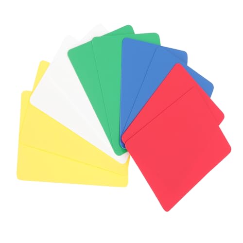 MAJORMENCH 10 Stück Teiliges Poker Cut Cards aus Kunststoff Zubehör für Pokerabende und Kartenspiele in Fünf Farben Karten MAJORMENCH 10 Stück Teiliges Poker Cut Cards aus Kunststoff Zubehör für Pokerabende und Kartenspiele in Fünf Farben Karten von MAJORMENCH