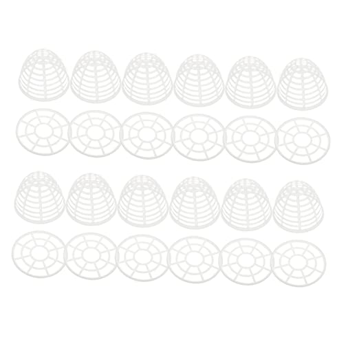 MAJORMENCH 15Stücke Puppenunterkirt Panniers Unterstützung Basis für DIY Puppenzubehör Puppenrockhalter mit Sockel zur Gestaltung und Präsentation von Puppenkleidern von MAJORMENCH