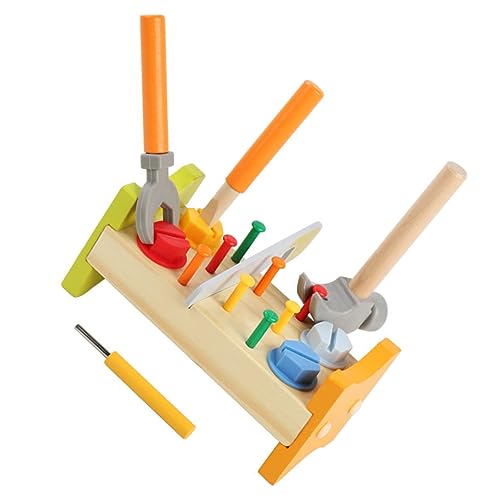 MAJORMENCH 1Satz Holz Klopf für Kleinkinder Pädagogische mit Hammer Fördert Kognitive Motorische Fähigkeiten Gestaltung für Lernspaß für Frühe Bildung MAJORMENCH 1Satz Holz Klopf für Kleinkinder Pädagogische mit Hammer Fördert Kognitive Motorische Fähigkeiten Gestaltung für Lernspaß für Frühe Bildung von MAJORMENCH