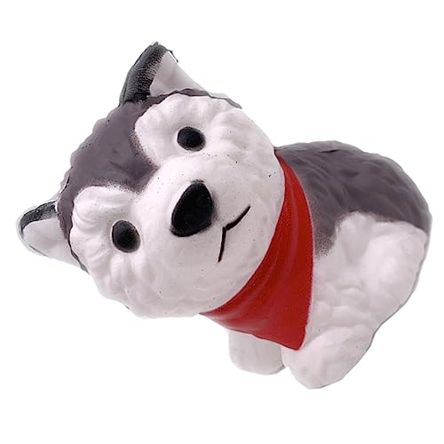 MAJORMENCH 1Stück Simulation Hund Quetschspielzeug PU Langsame Rückkehr Husky Deko Stressabbau Dekoration und Realistische und Angenehme Haptik MAJORMENCH 1Stück Simulation Hund Quetschspielzeug PU Langsame Rückkehr Husky Deko Stressabbau Dekoration und Realistische und Angenehme Haptik von MAJORMENCH