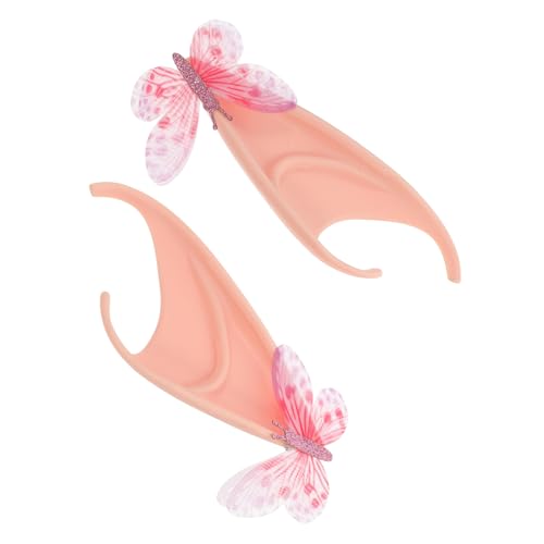 MAJORMENCH 2 Stück Elfenohren Cosplay Zubehör für Halloween Lifelike Fairy Ears Rosa für Kostümpartys und Rollenspiele Hochwertige Ohren für Damen MAJORMENCH 2 Stück Elfenohren Cosplay Zubehör für Halloween Lifelike Fairy Ears Rosa für Kostümpartys und Rollenspiele Hochwertige Ohren für Damen von MAJORMENCH