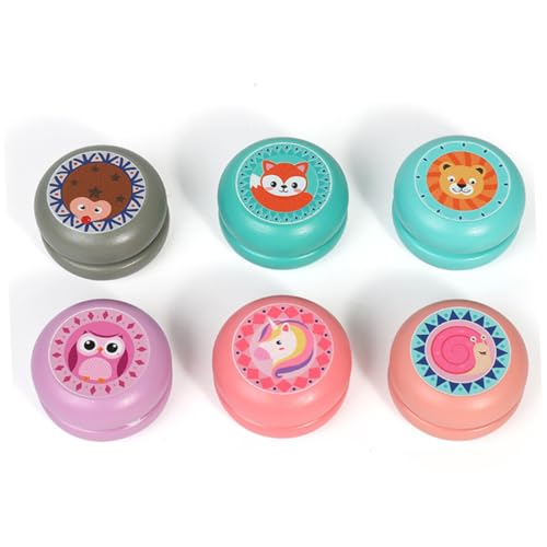 MAJORMENCH 2 Stück Holz Yoyo mit Buntem Cartoon Tiermotiv Snail und Fox Kindgerechtes Handspielzeug Hand Augen Koordination Tragbar und Robust für Ab Jahren MAJORMENCH 2 Stück Holz Yoyo mit Buntem Cartoon Tiermotiv Snail und Fox Kindgerechtes Handspielzeug Hand Augen Koordination Tragbar und Robust für Ab Jahren von MAJORMENCH