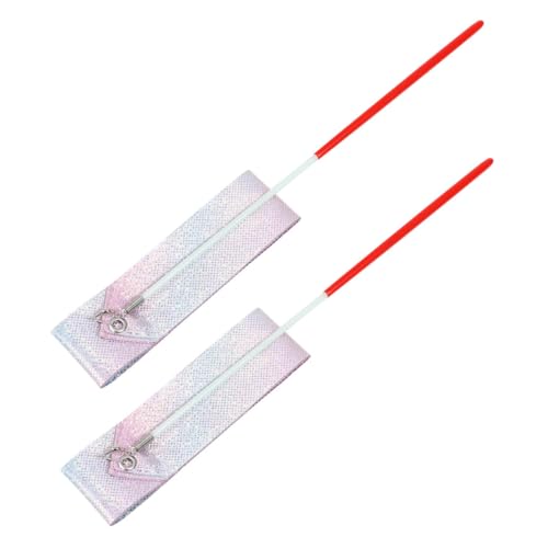 MAJORMENCH 2 Stück Teiliges Gymnastikband mit Leichtem Griff Glänzend Rotes Tanzband für Material für Tanz Teamtraining und Aufführungen MAJORMENCH 2 Stück Teiliges Gymnastikband mit Leichtem Griff Glänzend Rotes Tanzband für Material für Tanz Teamtraining und Aufführungen von MAJORMENCH