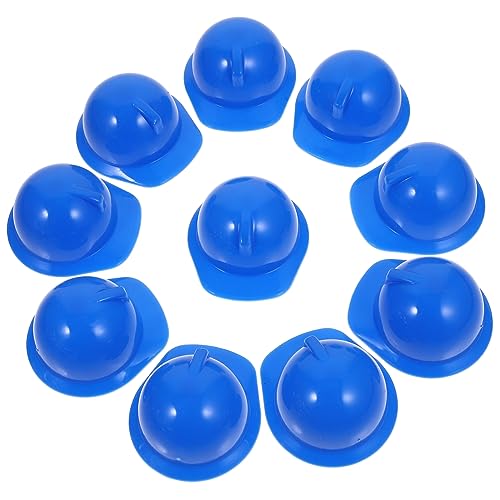 MAJORMENCH 20 Stck Miniaturisierte Puppenhelme Teiliges aus Lebensechte Bauhelme für Puppen Dekorative Spielzeugaccessoires Blau für Kreative Bastelprojekte und Rollenspiele MAJORMENCH 20 Stck Miniaturisierte Puppenhelme Teiliges aus Lebensechte Bauhelme für Puppen Dekorative Spielzeugaccessoires Blau für Kreative Bastelprojekte und Rollenspiele von MAJORMENCH