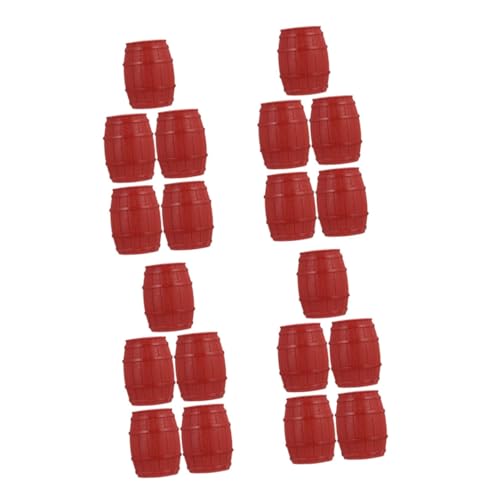 MAJORMENCH 20 Stück Abnehmbare Piratenfässer, Modell, PVC, Piratenszenenzubehör, Detaillierte Miniatur-piratenrequisiten Für Mini-szenen, Sandtisch-Layout MAJORMENCH 20 Stück Abnehmbare Piratenfässer, Modell, PVC, Piratenszenenzubehör, Detaillierte Miniatur-piratenrequisiten Für Mini-szenen, Sandtisch-Layout von MAJORMENCH