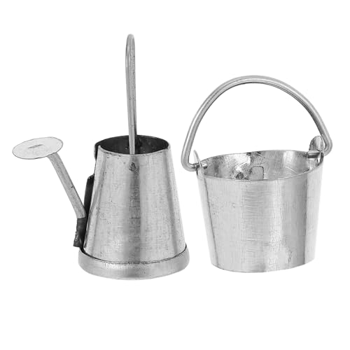 MAJORMENCH 2Stücke Garten Zubehör Mini Eimer Gießkanne für Kreative für Puppenhäuser und Mikro Landschaften Sicheres und Realistisches MAJORMENCH 2Stücke Garten Zubehör Mini Eimer Gießkanne für Kreative für Puppenhäuser und Mikro Landschaften Sicheres und Realistisches von MAJORMENCH