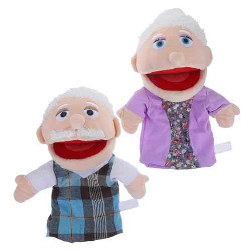 MAJORMENCH 2Stücke Handpuppen aus Interaktive Figuren für Geschichtenerzählen und Rollenspiele Realistische Handspielzeuge für Erwachsene Familienfreundliches MAJORMENCH 2Stücke Handpuppen aus Interaktive Figuren für Geschichtenerzählen und Rollenspiele Realistische Handspielzeuge für Erwachsene Familienfreundliches von MAJORMENCH