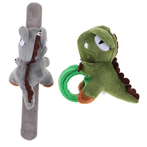 MAJORMENCH 2Stücke Süßes Dinosaurier Slap Armband für Pack Cartoon Plüsch Armbänder und für Geburtstagsfeiern und Partys Langlebig und Bequem MAJORMENCH 2Stücke Süßes Dinosaurier Slap Armband für Pack Cartoon Plüsch Armbänder und für Geburtstagsfeiern und Partys Langlebig und Bequem von MAJORMENCH