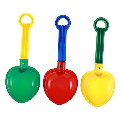 MAJORMENCH 3 STÜCKE Teiliges Dickwandiges Plastik Strandschaufel Kinderfreundliches Sandspielzeug mit Robusten Schaufeln in Rot Gelb und Grün Fördert Koordination und Am Strand und MAJORMENCH 3 STÜCKE Teiliges Dickwandiges Plastik Strandschaufel Kinderfreundliches Sandspielzeug mit Robusten Schaufeln in Rot Gelb und Grün Fördert Koordination und Am Strand und von MAJORMENCH