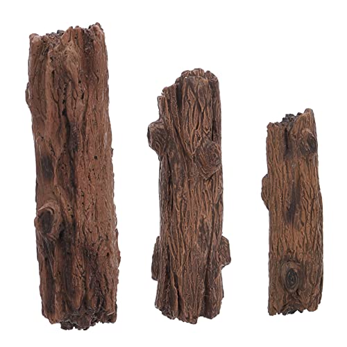 MAJORMENCH 3Stücke Holzstumpf Deko Mikrolandschaftsornamente für Sandtische Garten und Tischdekoration für Miniaturgärten und Kinderzimmergestaltung MAJORMENCH 3Stücke Holzstumpf Deko Mikrolandschaftsornamente für Sandtische Garten und Tischdekoration für Miniaturgärten und Kinderzimmergestaltung von MAJORMENCH