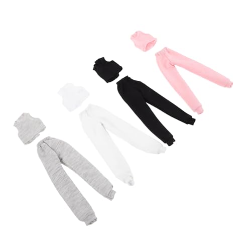 MAJORMENCH 4 Sets Puppenkleidung: Sportweste-Hosen-Outfit Für 30cm Puppen - Sommerweste Und -Hose Für Den Spielalltag Und Rollenspiele MAJORMENCH 4 Sets Puppenkleidung: Sportweste-Hosen-Outfit Für 30cm Puppen - Sommerweste Und -Hose Für Den Spielalltag Und Rollenspiele von MAJORMENCH