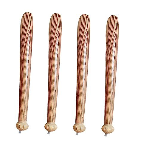 MAJORMENCH 4stücke Aufblasbarer Baseball Stock Für Junge Mädchen Spielzeug Party Requisiten Sport Anfeuerungsgeschenke Aus PVC-Material Wiederverwendbar Für Outdoor-aktivitäten von MAJORMENCH