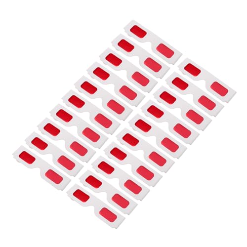 MAJORMENCH 50 Stück Feuerwerksbrille Rot Brille Leicht Komfortabel für Filme Partys Valentinstag Partyzubehör und Events MAJORMENCH 50 Stück Feuerwerksbrille Rot Brille Leicht Komfortabel für Filme Partys Valentinstag Partyzubehör und Events von MAJORMENCH