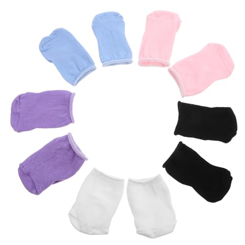 MAJORMENCH 5Paare Puppensocken für Puppen Farbenfrohes Zubehör für Puppenkostüme Rollensocken für Kreative Rollenspiele und Fantasievolles Ankleiden von MAJORMENCH