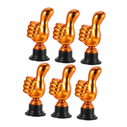 MAJORMENCH 6-teiliges Multi-szene-set Aus Kunststoff-trophäen, Kleine Goldene Pokale Für Preisverleihungen, Spieleveranstaltungen Und Feiertagsdekorationen MAJORMENCH 6-teiliges Multi-szene-set Aus Kunststoff-trophäen, Kleine Goldene Pokale Für Preisverleihungen, Spieleveranstaltungen Und Feiertagsdekorationen von MAJORMENCH